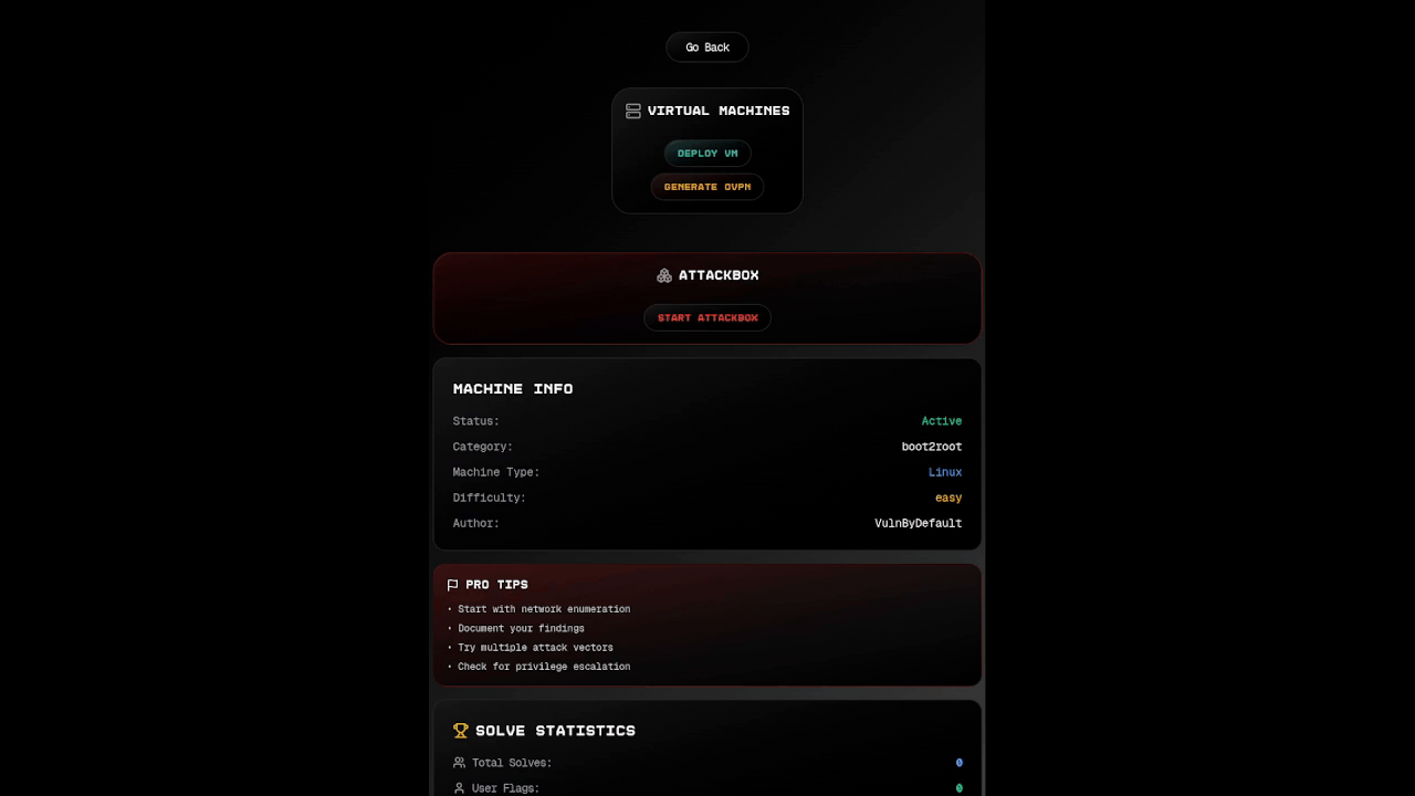 VBD Attackbox preview